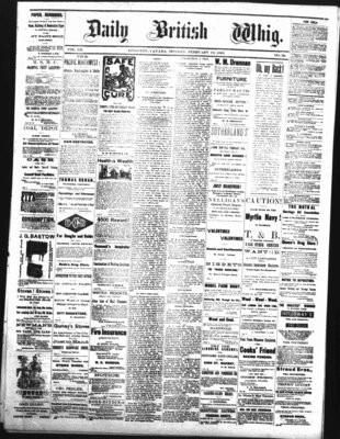 Daily British Whig (1850), 12 Feb 1883