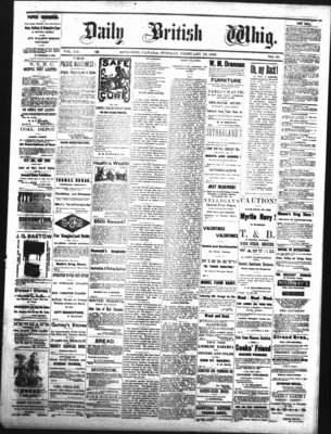 Daily British Whig (1850), 13 Feb 1883