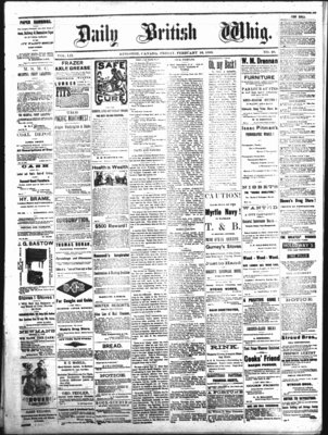 Daily British Whig (1850), 16 Feb 1883