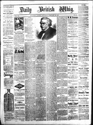 Daily British Whig (1850), 24 Feb 1883