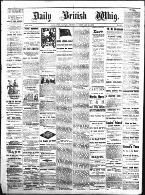 Daily British Whig (1850), 26 Feb 1883