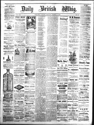 Daily British Whig (1850), 12 Mar 1883