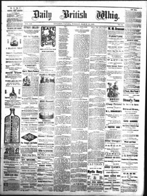 Daily British Whig (1850), 13 Mar 1883