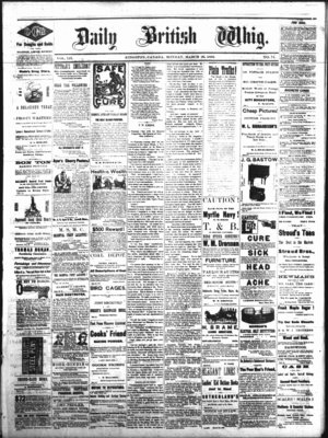 Daily British Whig (1850), 26 Mar 1883