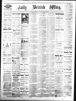 Daily British Whig (1850), 13 Apr 1883