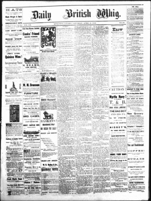 Daily British Whig (1850), 21 Apr 1883