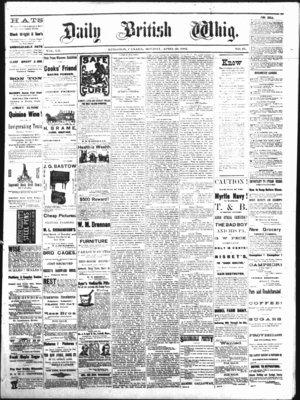 Daily British Whig (1850), 23 Apr 1883