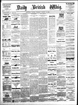 Daily British Whig (1850), 14 Aug 1883