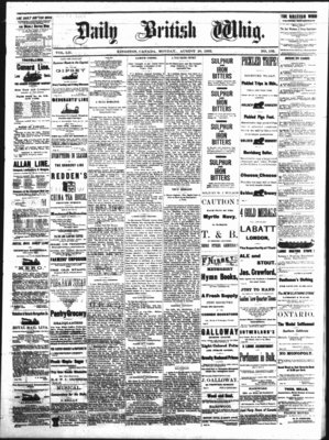 Daily British Whig (1850), 20 Aug 1883