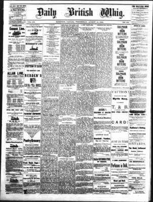 Daily British Whig (1850), 22 Aug 1883