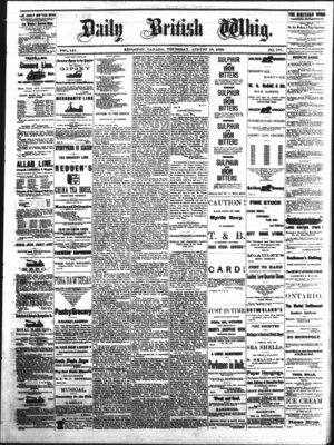 Daily British Whig (1850), 23 Aug 1883