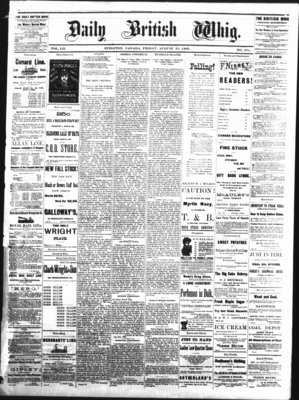 Daily British Whig (1850), 31 Aug 1883