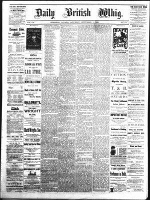 Daily British Whig (1850), 1 Sep 1883