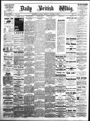 Daily British Whig (1850), 15 Oct 1883