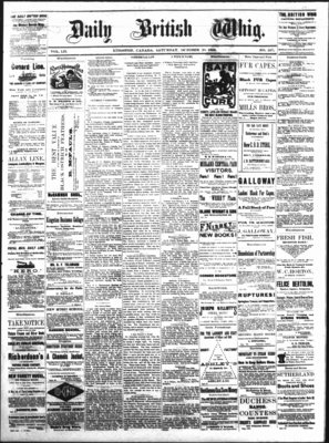 Daily British Whig (1850), 20 Oct 1883