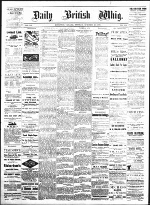 Daily British Whig (1850), 29 Oct 1883