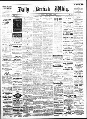 Daily British Whig (1850), 2 Nov 1883