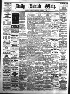 Daily British Whig (1850), 3 Nov 1883