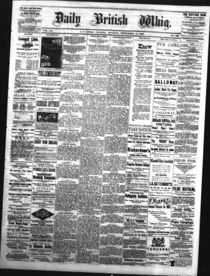 Daily British Whig (1850), 12 Nov 1883