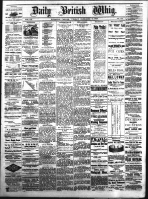 Daily British Whig (1850), 20 Nov 1883