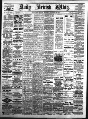 Daily British Whig (1850), 26 Nov 1883