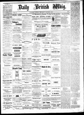 Daily British Whig (1850), 5 Jan 1882