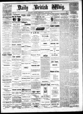 Daily British Whig (1850), 11 Jan 1882