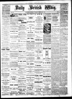 Daily British Whig (1850), 7 Feb 1882