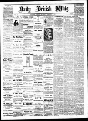 Daily British Whig (1850), 11 Feb 1882