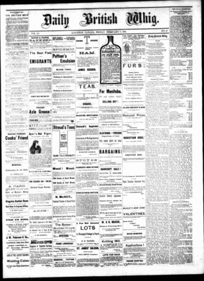 Daily British Whig (1850), 17 Feb 1882