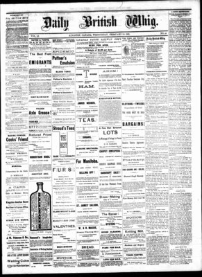 Daily British Whig (1850), 22 Feb 1882