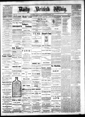 Daily British Whig (1850), 1 Mar 1882