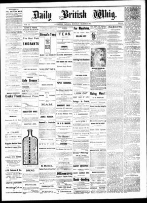 Daily British Whig (1850), 6 Mar 1882