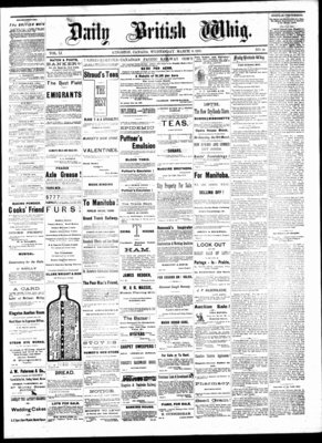 Daily British Whig (1850), 8 Mar 1882