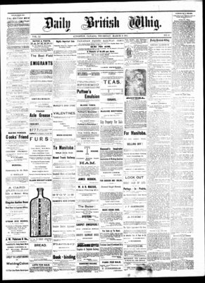 Daily British Whig (1850), 9 Mar 1882