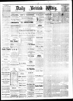 Daily British Whig (1850), 13 Mar 1882