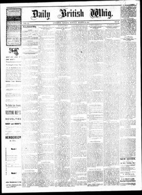 Daily British Whig (1850), 20 Mar 1882