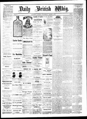 Daily British Whig (1850), 22 Mar 1882