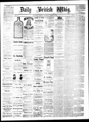 Daily British Whig (1850), 23 Mar 1882