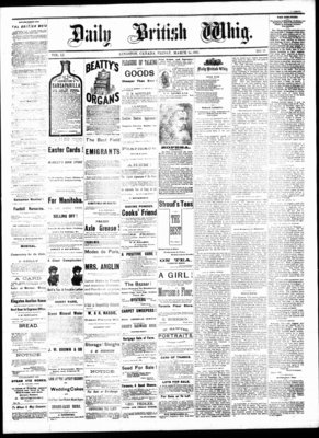 Daily British Whig (1850), 24 Mar 1882