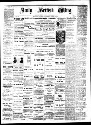 Daily British Whig (1850), 30 Mar 1882