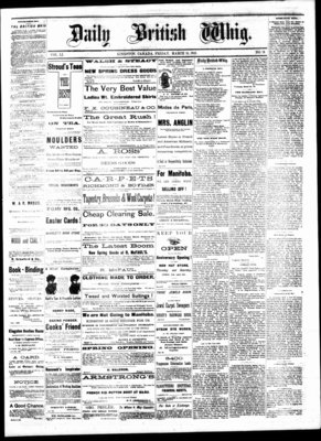 Daily British Whig (1850), 31 Mar 1882