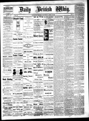 Daily British Whig (1850), 22 Apr 1882