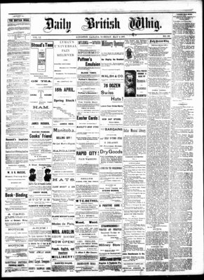 Daily British Whig (1850), 2 May 1882