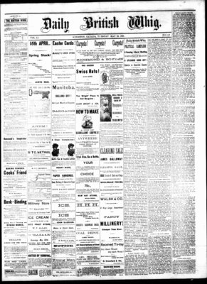 Daily British Whig (1850), 23 May 1882