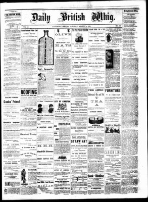 Daily British Whig (1850), 8 Aug 1882