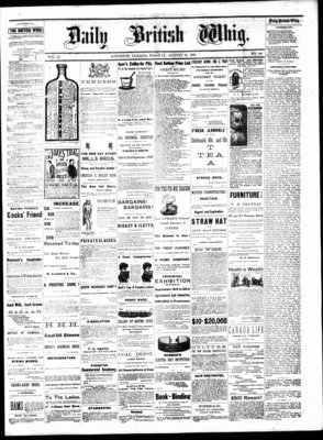 Daily British Whig (1850), 21 Aug 1882