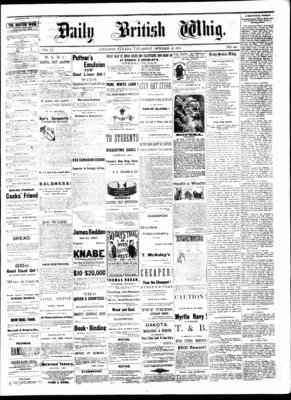 Daily British Whig (1850), 19 Oct 1882