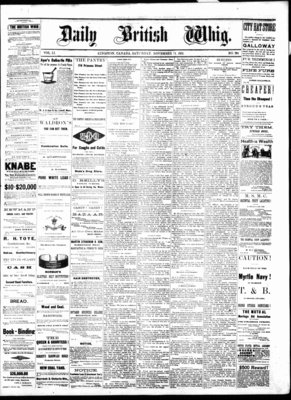 Daily British Whig (1850), 11 Nov 1882