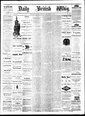 Daily British Whig (1850), 11 Dec 1882